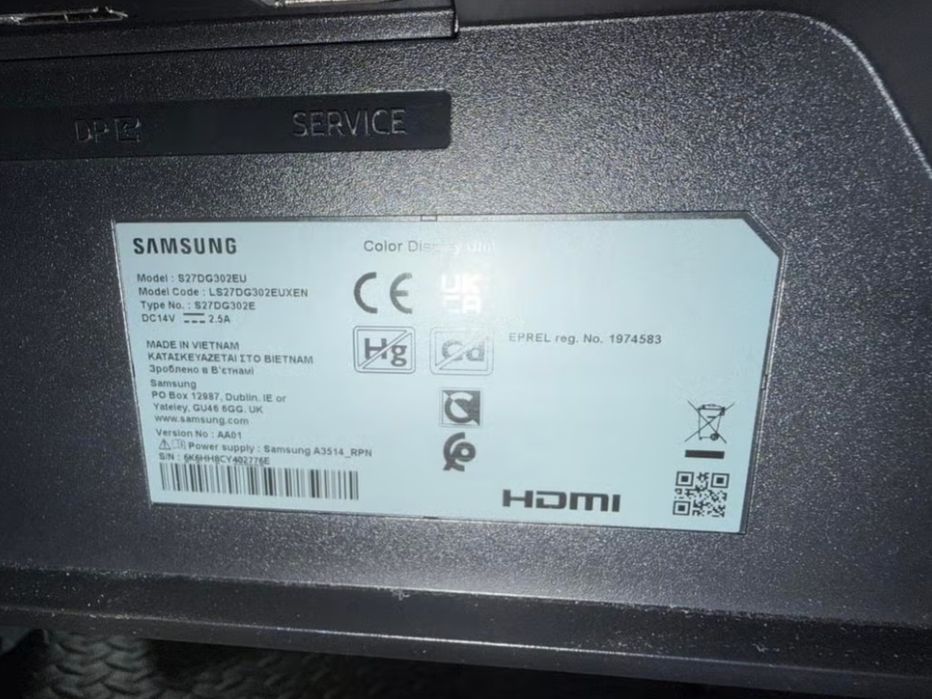 Монитор Samsung Odyssey