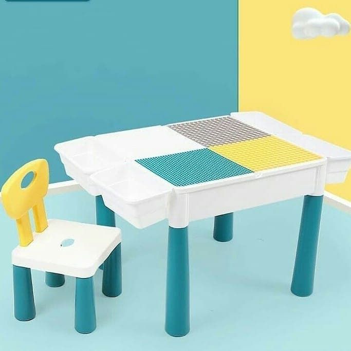 Лего стол со стульчиком. Подарок детям.