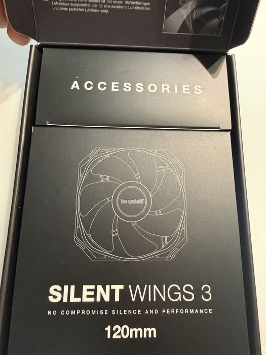 Ventilatoare be quiet! Silent Wings 3 120mm PWM – noi, nefolosite