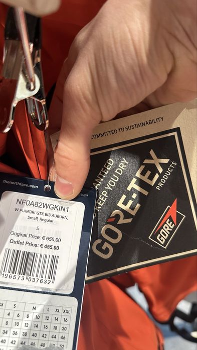 The North Face GORE TEX гащеризон за ски/сноуборд S/XS