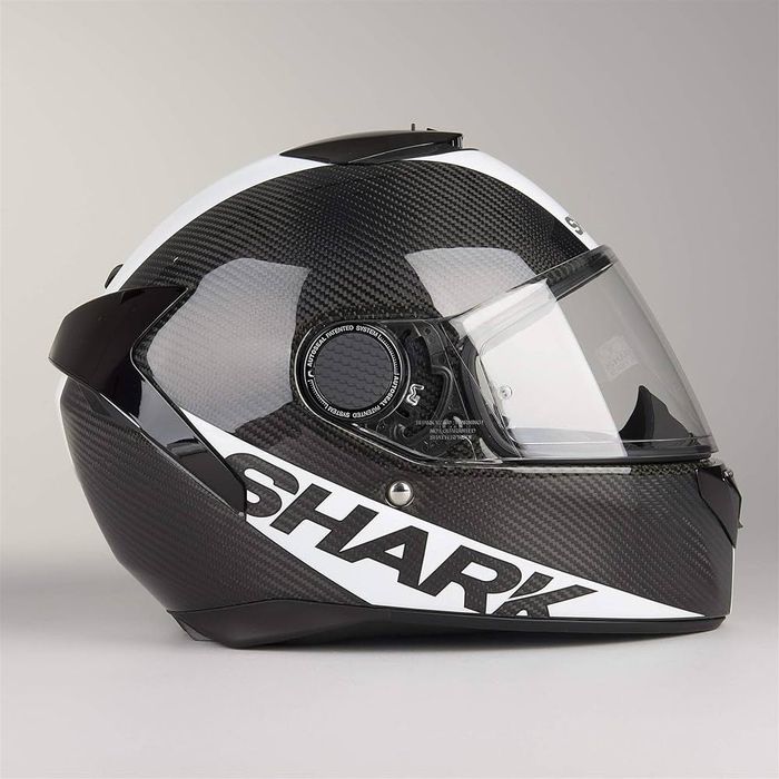 Шлем для мотоцикла SHARK (spartan | full carbon) black white edition