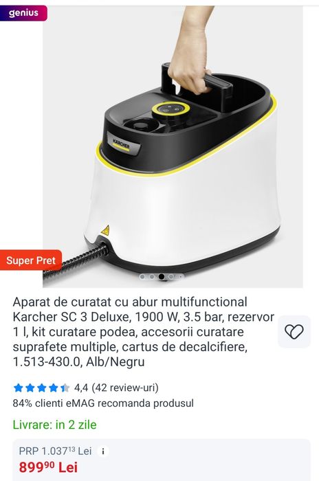 Mop elctric Karcher