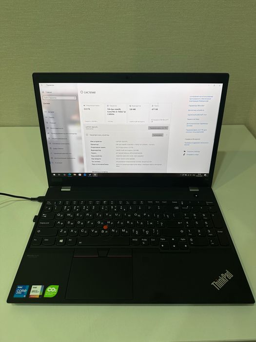 Ноутбук Lenovo ThinkPad T15 Gen 2 15.6" / 32 Гб / SSD 512 Гб / core i5