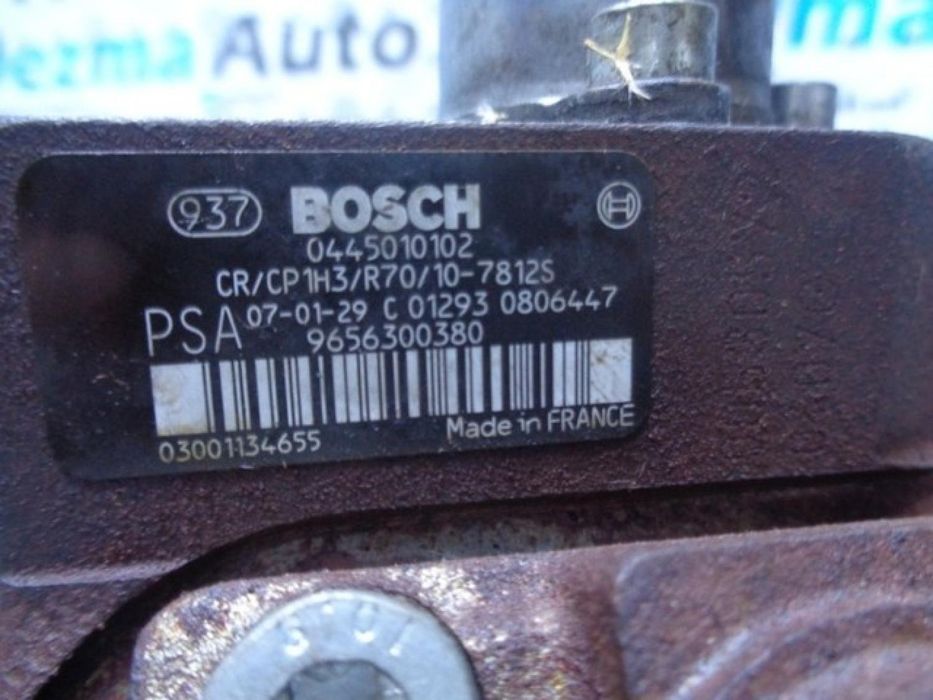 Pompa inalta presiune 9656300380, Citroen C2 (JM) 1.6hdi, 9HZ