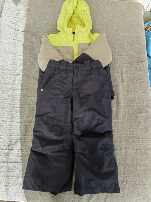 Детски ски екип (панталон + яке) 98-104см 2-4 години КАТО НОВ!!