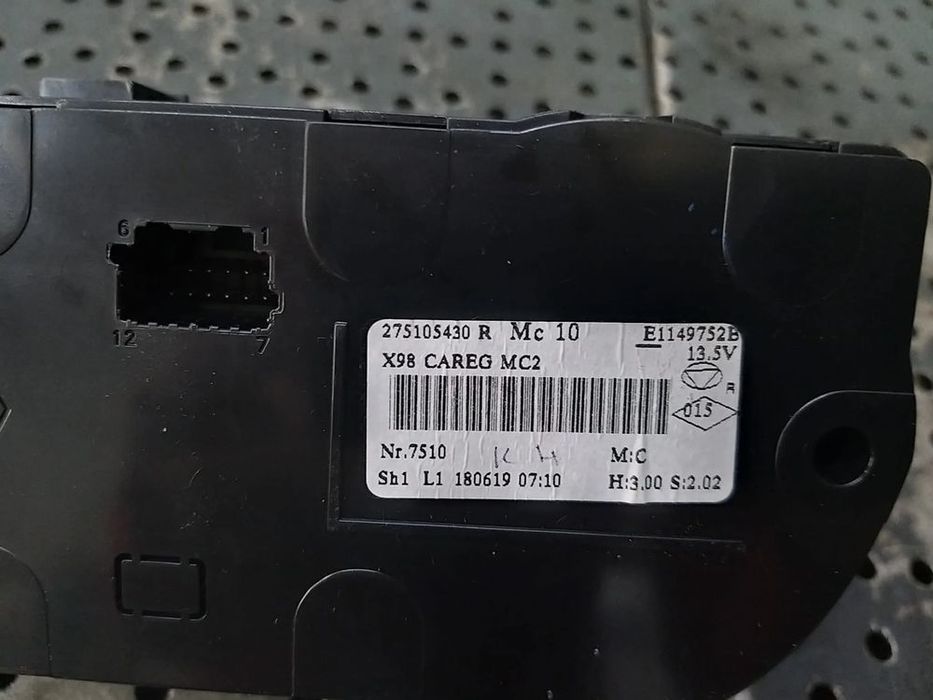 Panou comanda clima ac renault captur 2 275105430r e1149752b