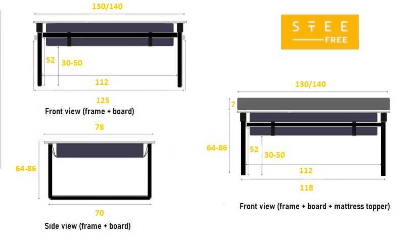Универсална спална система за бус. Различни варианти и комбинации.