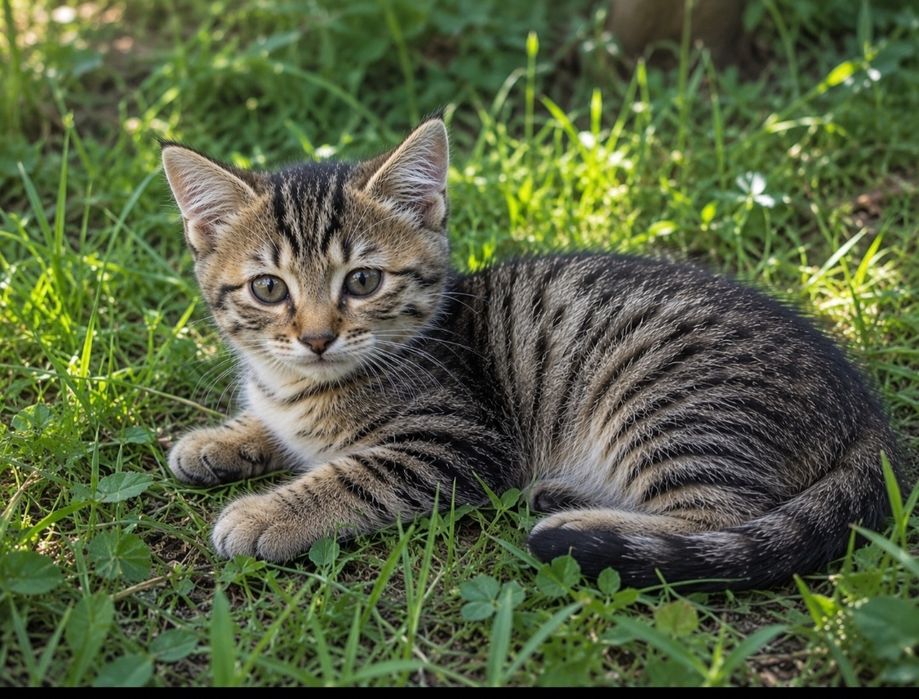 Котенок окрас Таби