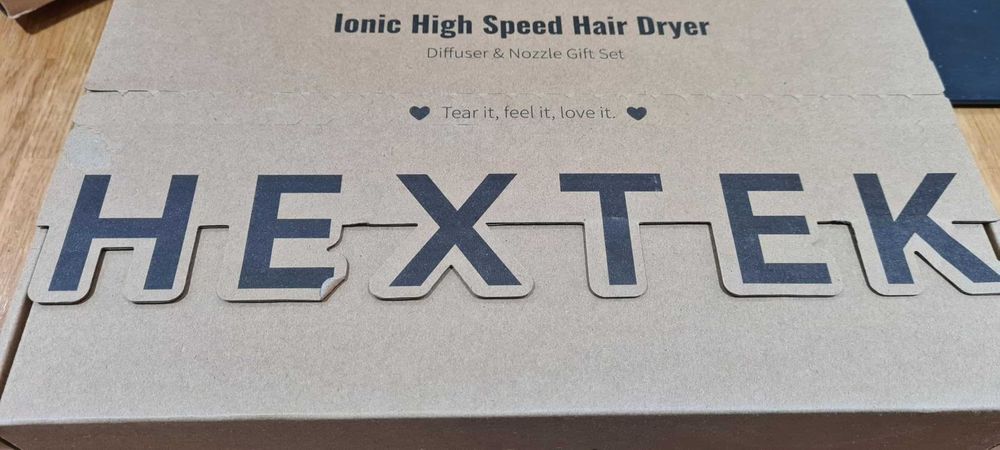 Hextek сешоар, бързо изсушаване 500 милиона отрицателни йони, 1700W