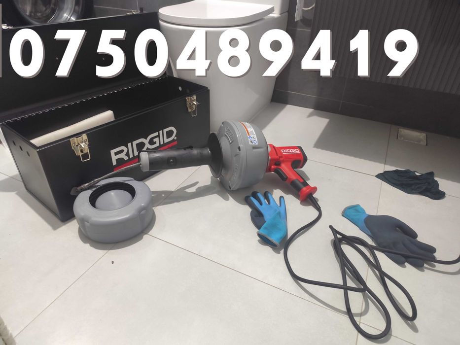 Desfundare Desfundari tevi canalizare rac electric  camera video