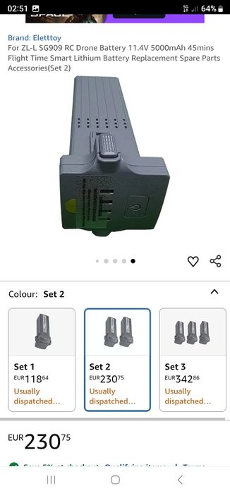 Drona 2 baterii si telecomanda noi noute