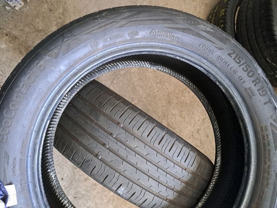 2 anvelope 215/50 R19 Continental dot 2022