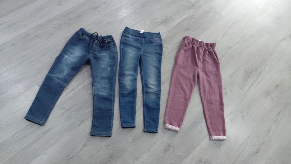 Джинсы детские на 6-7 лет