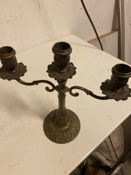 Свещници стари бронз 4бр