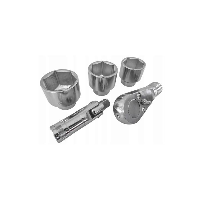 Trusa chei tubulare mari 26 piese 3/4 " 21- 50 mm, 1" 55-60-65 mm