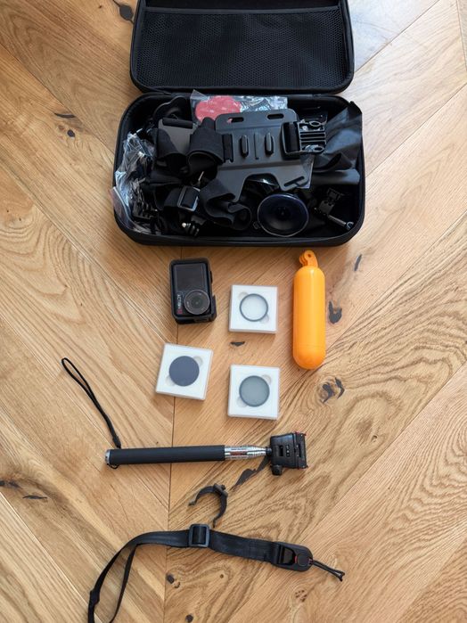 DJI action 5 Pro с куп аксесоари