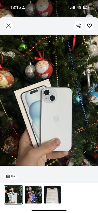 Iphone 15 128gb blue