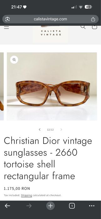 Ochelari de soare Christian Dior originali
