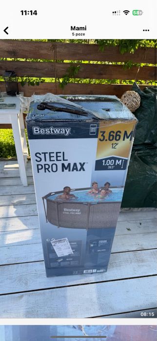 Scara piscina si pompa