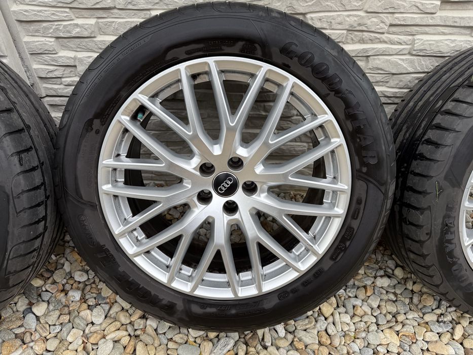 Set roți/jante R20 originale Goodyear 285/45/20 Audi Q7 4M0601025Q