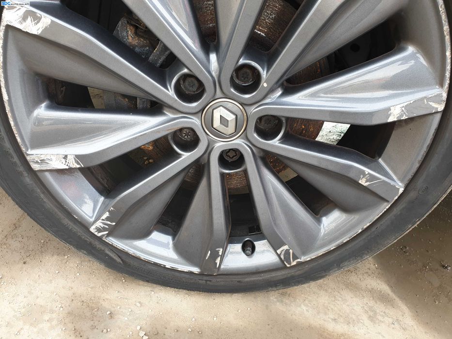 Set 4 Jante Roti Aliaj Aluminiu 225 45 19 R19 cu Anvelope Vara Dot 2024 Renault Kadjar 2015 - 2022 [Q1136]