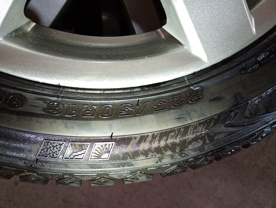 OPEL джанти със все сезонни гуми225/50/16 7J ET38 5x110 цо65 дот1118