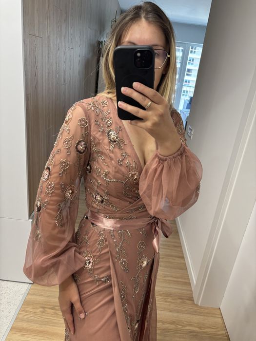 Rochie lunga eleganta Asos XS