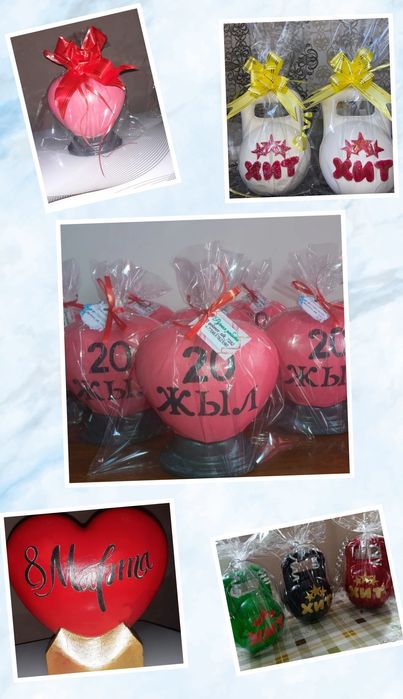 Сувениры и кашпо.