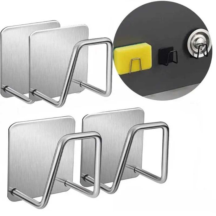 4 бр./компл. рафт за съхранение от неръждаема стомана