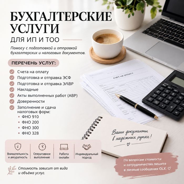 Бухгалтерские услуги