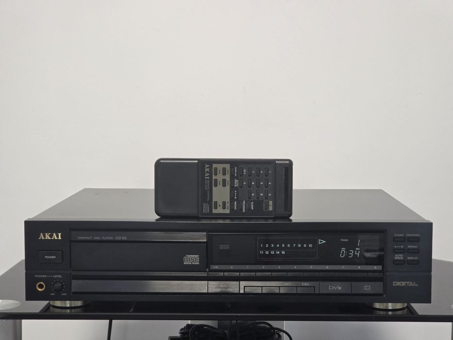 Cd-player Akai CD-52 cu telecomanda +manual