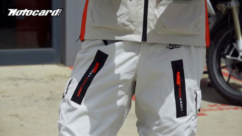 Pantaloni moto impermeabili fuel