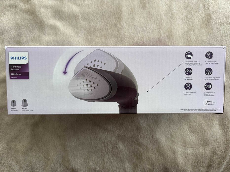 Уред за гладене с пара Philips STH7050/30, Виолетов