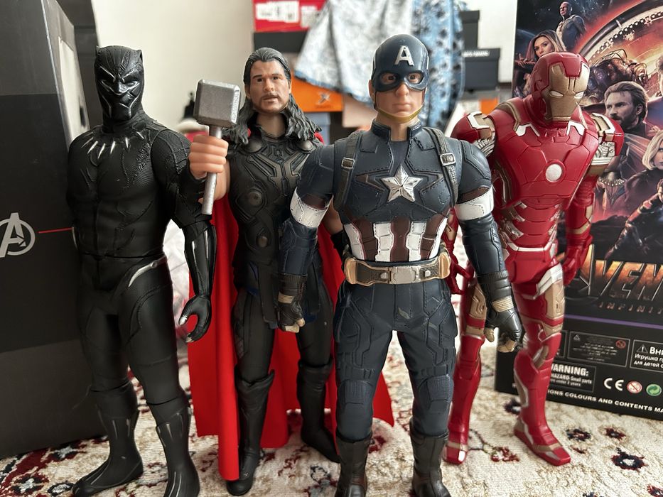 4 Фигурки Марвел