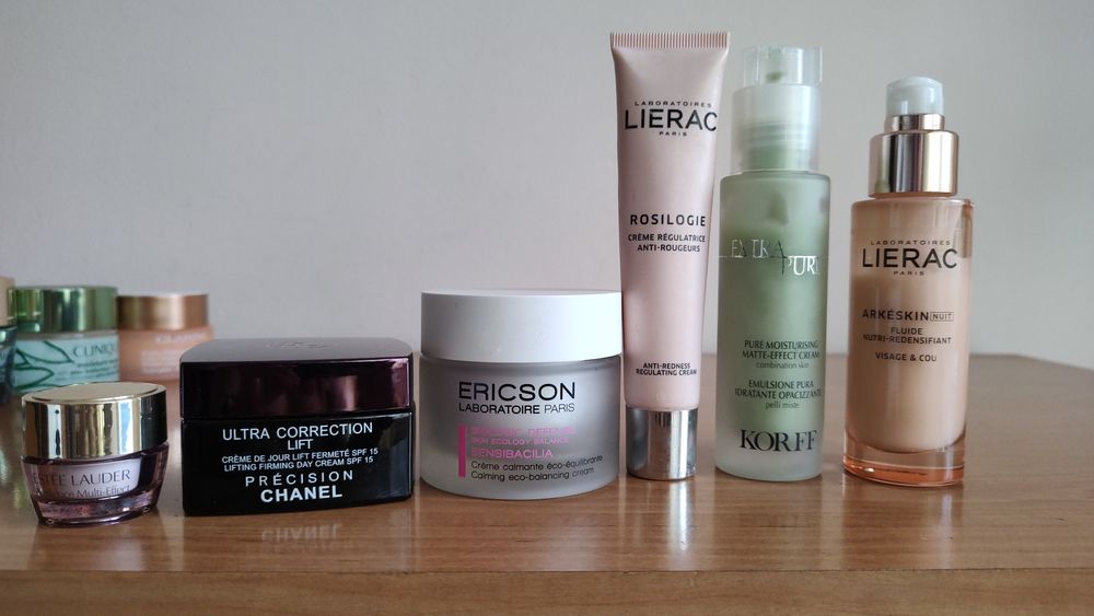 Маркови фон дьо тени,  кремове и декоративна козметика