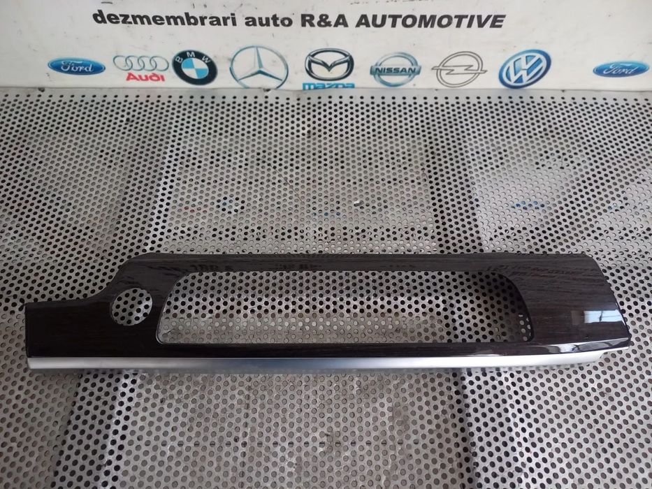 Ornament Trim Bord Lemn Mahon Bmw Seria 7 F01 F02 F03 F04 Volan Stanga Dezmembrez Bmw F01 F02