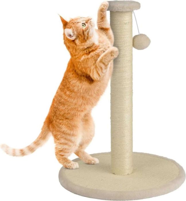 Катерушка за котки Играчка за коте драскалка с топче