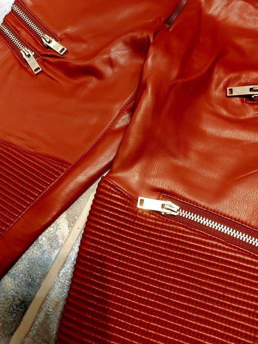 Дамски кожен панталон