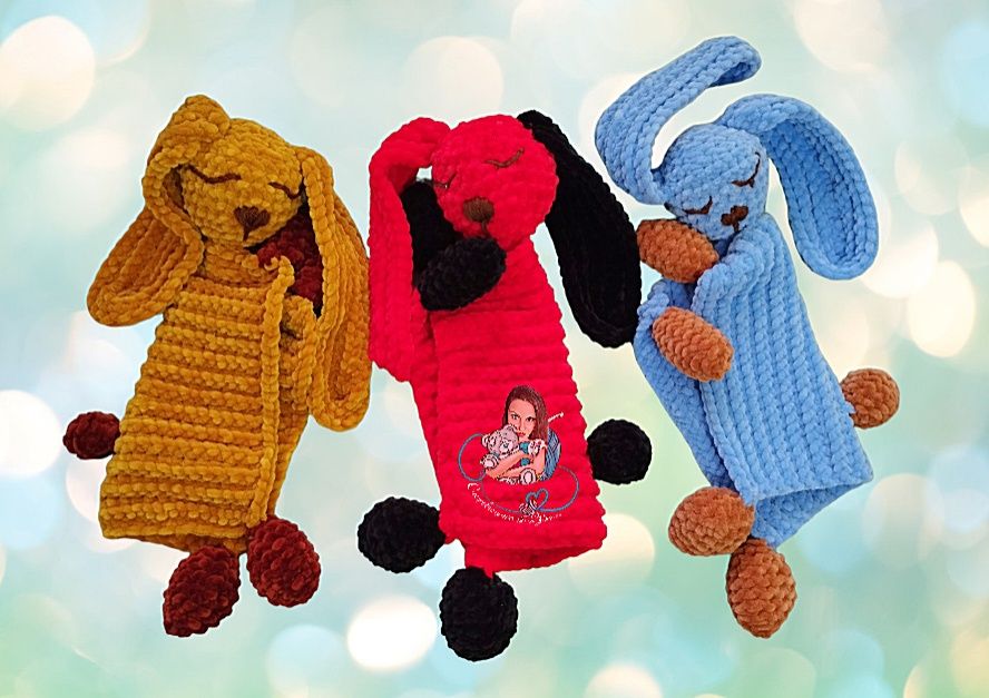 Плюшени, заешки гушкалки