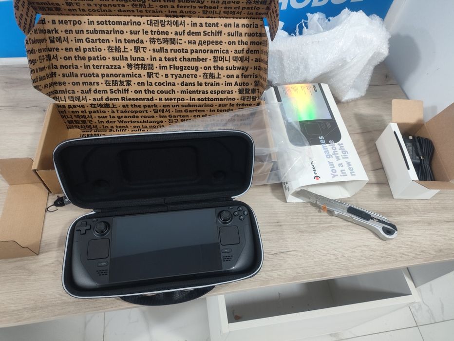 Steam deck портативная игровая консоль