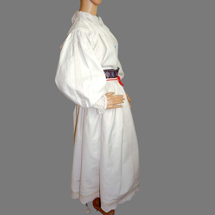 Costum popular autentic Transilvania, ie veche si poale ARAD S-M