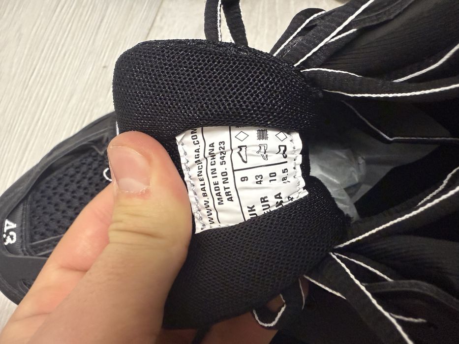 Balenciaga Track 3.0 Full Black 43 – Saculeț - Şireturi