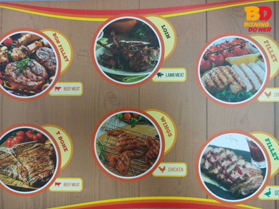 Fast Food учун ярим тайёр гушт махсулотлари!