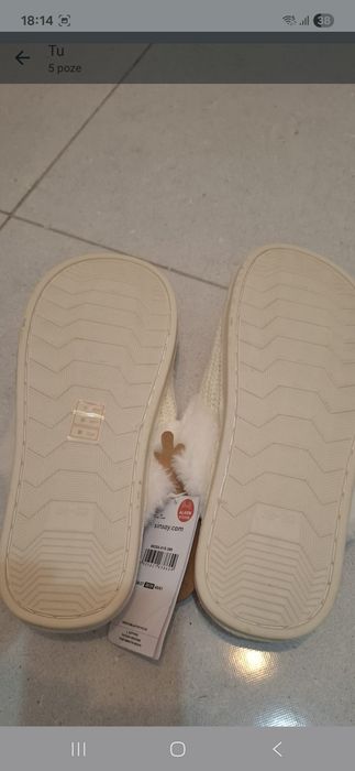 Papuci de casă.f caldurosi.