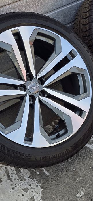 Оригинални 22" джанти за Audi Q8  Q7 с зимни гуми Kontinental