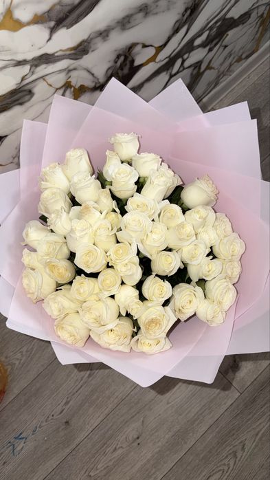 Продается вчерашние цветы 51 роз
