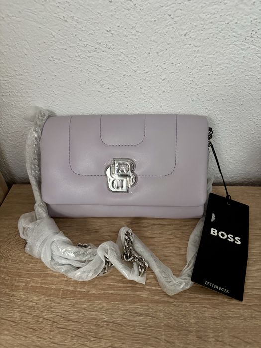 Clutch Boss Black original, nou cu etichetă – lanț & logo sigilate