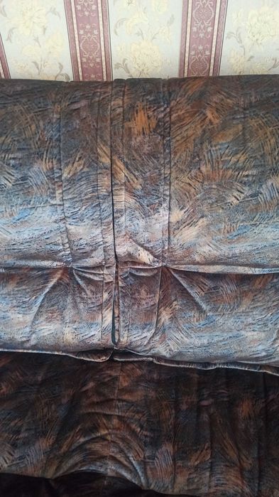 Холна гарнитура +тв шкаф Диван тройка,двойка, фотьойл и тв шкаф. Масив