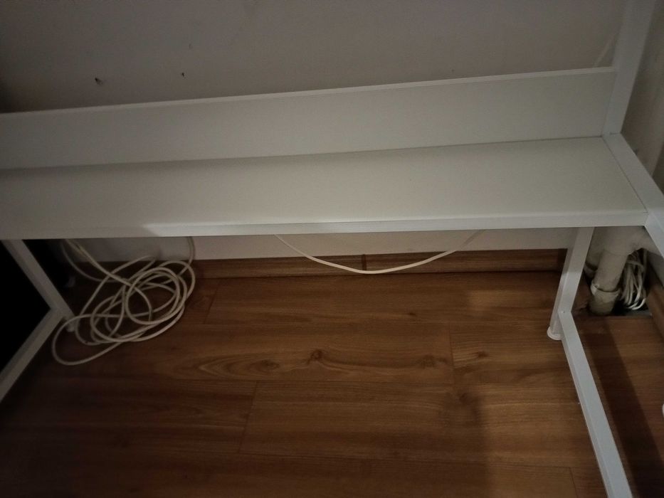 Birou calculator/masă Nou alb stil loft, made Polonia, lung 100 cmx 50