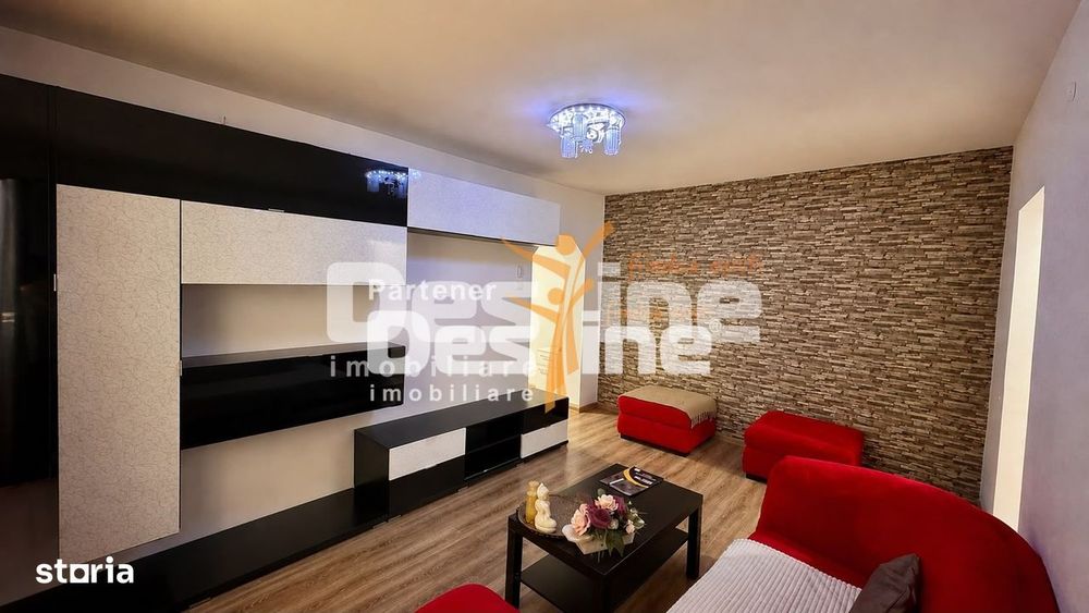 Apartament cu 3 camere, semidecomandat - aproape de centru